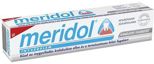 Meridol fogkrém gentle white 75 ml pl03855a