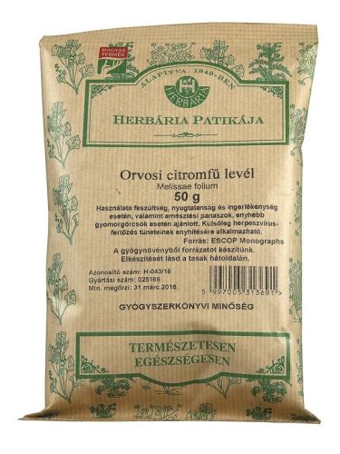 Citromfűlevél 50 g 71217