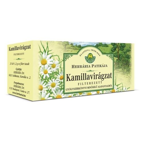 Kamillavirágzat filteres tea 25x 73103