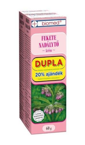 Biomed fekete nadálytő krém dupla 2x60 g