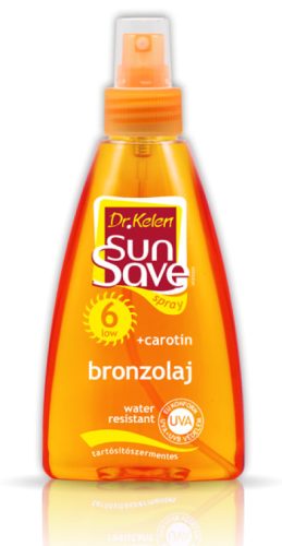 Dr. Kelen sunsave F6 bronzolaj pumpás 150 ml