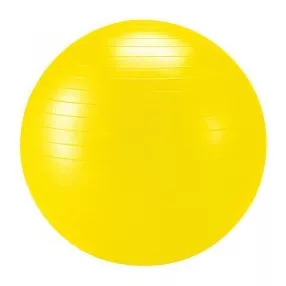 Gimnasztikai labda 65 cm sárga