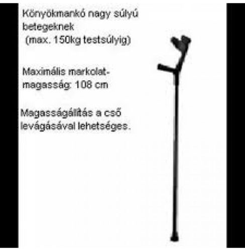 Rebotec könyökmankó nagy súlyú betegnek