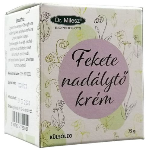 DR.MILESZ FEKETENADÁLY KRÉM 1X 75G OGYI