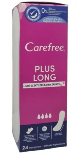 CAREFREE LONG PLUS TISZTASÁGI BETÉT 24X