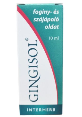 INTERHERB GINGISOL ÍNY/SZÁJÁP OLDAT 10ML