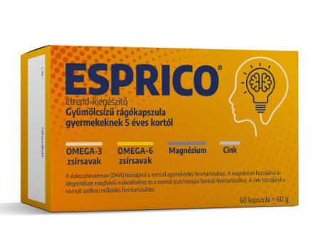 ESPRICO RÁGÓKAPSZULA GYÜMÖLCSÍZŰ 60X