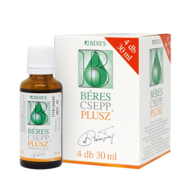 BÉRES PLUSZ CSEPP 4X 30ML