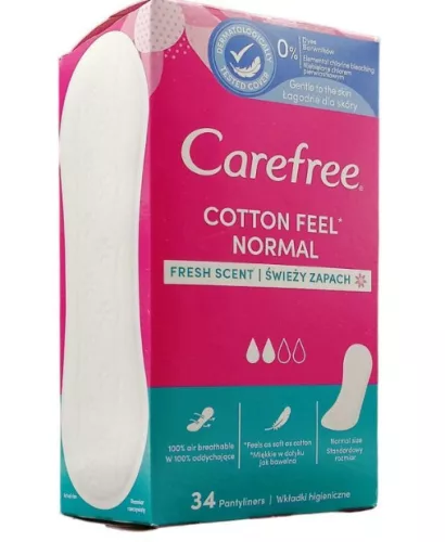 CAREFREE AIRFLOW COTTON FRESH TISZTB 34X