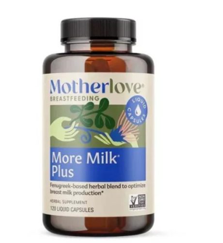 MOTHERLOVE MORE MILK PLUS KAPSZULA 120X