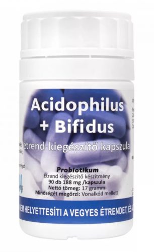 ACIDOPHILUS BIFIDUS KAPSZULA 90X MÁRKUS