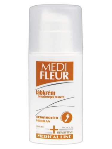 Medifleur lábkrém cukorbetegek 100 ml 303