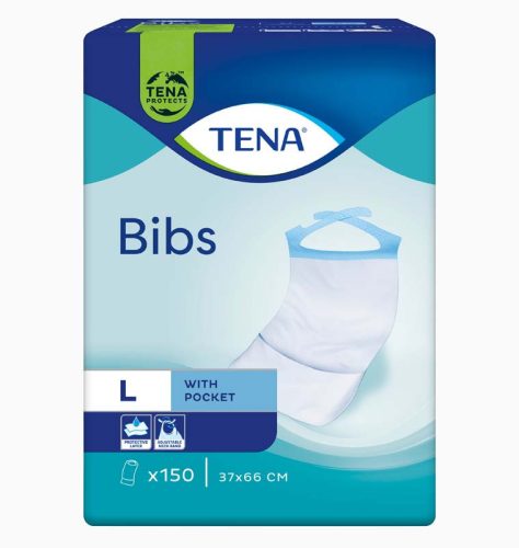 TENA BIB ETETÖELÖKE 37CMX66CM 150X