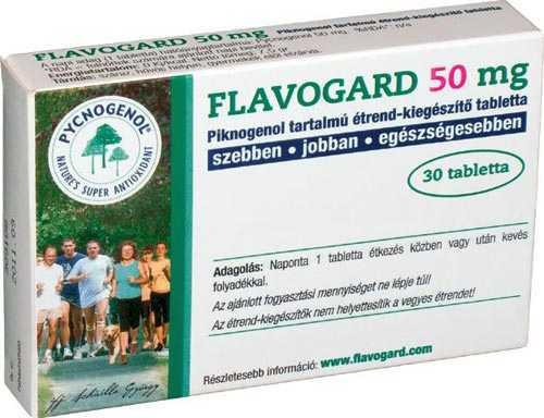 FLAVOGARD PIKNOGENOL TART 50MG TABL 30X