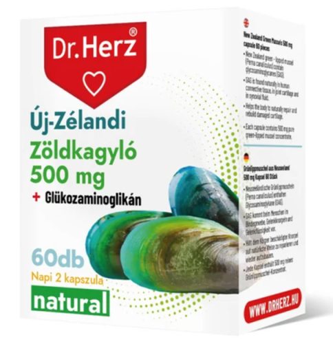 DR.HERZ ZÖLDKAGY KONC 500MG KAPSZULA 60X