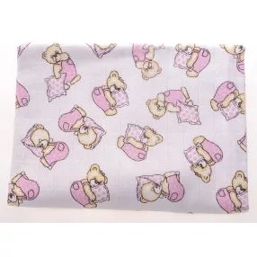 Baby bruin pelenka nyomott mintás textil 311197