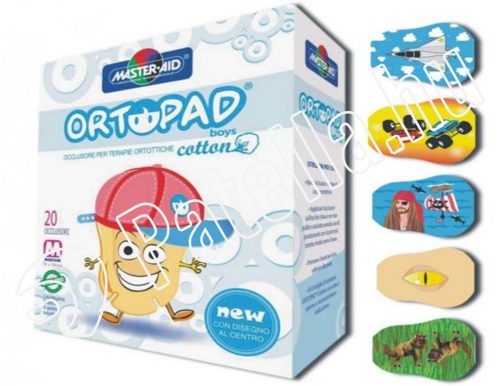 M-A ORTOPAD JR SZEMTAPASZ FIÚ MINTÁS 20X