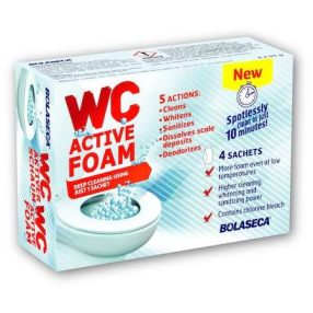 BOLASECA WC TISZTÍTÓ AKTÍV HAB 4 X 55 GR