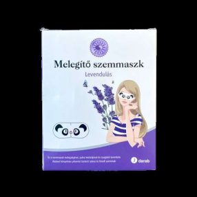MELEGÍTŐ SZEMMASZK LEVENDULÁS 3DB/DOBOZ