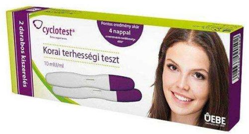 CYCLOTEST KORAI TERHESSÉGI TESZT 2 DB /DOB