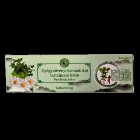 GYÓGYNÖVÉNYI KIVONATOKAT TARTALMAZÓ KRÉM 15 GR