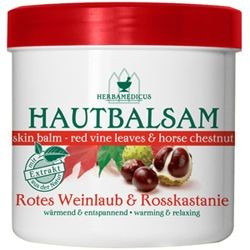 Herbamedicus vadgesztenye és vörös szőlő balzsam 250 ml (rotes weinlaub & rosskastanie)