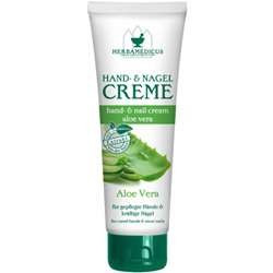 Herbamedicus aloe vera kéz-körömápoló krém 125 ml (hand & nail crem aloe vera)