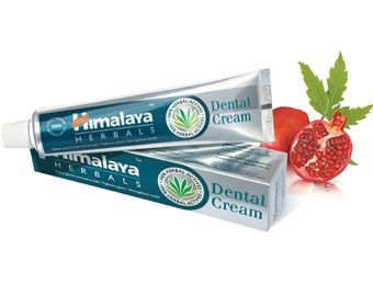 Himalaya ajurvédikus fogkrém természetes fluoriddal 100 gr (dental cream)