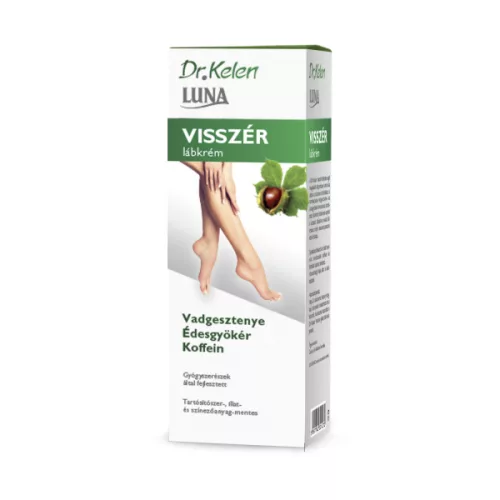 Dr Kelen lábkrém vadgesztenyés + édesgyökér, koffein 100 ml