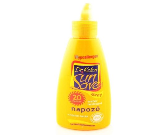 Sunsave f20 napozó spray 150 ml (dr Kelen)