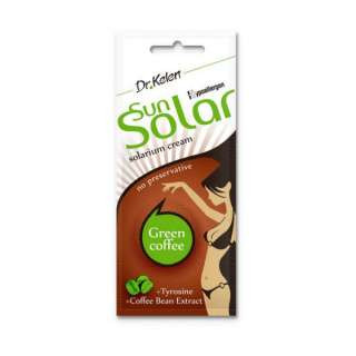 DR KELEN SUN SOLAR SZOLÁRIUM KRÉM GREEN COFFEE 12 ML