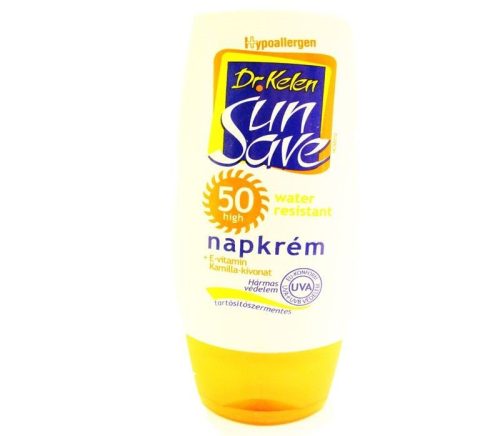 Sunsave f50 napozókrém 100 ml (dr Kelen)