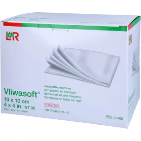   Vliwasoft steril 10 x 10cm (150 db/doboz) 12065 nedvszívó sebpárna (lohmann)