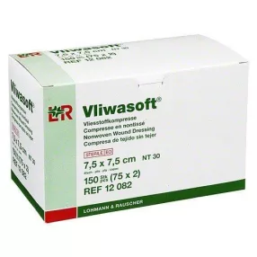   Vliwasoft steril 7,5 x 7,5 cm (150 db/doboz) 12082 nedvszívó sebpárna (lohmann)