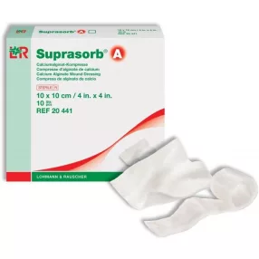   Suprasorb a 10 x 10 cm 20441 alginát kötszer steril (lohmann)