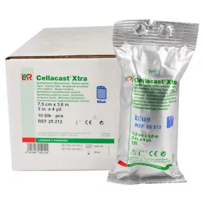   Cellacast xtra 25214 12,5 cm kék könnyű gipsz 3,6 m (lohmann)