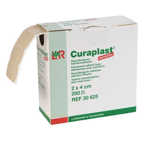 Curaplast 30625 2 x 4 cm 250 db/doboz injekciós sensítiv tapasz (lohmann)