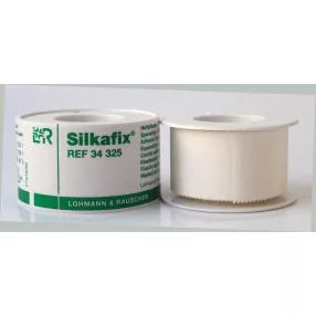 Silkafix 34325 2,5 cm x 5 m selyem ragtapasz (lohmann)