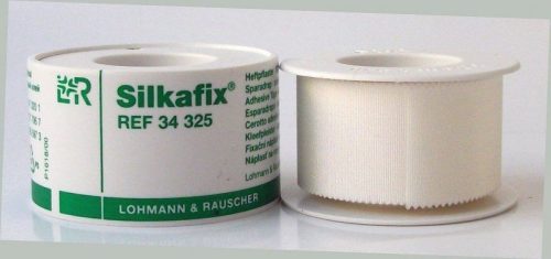 Silkafix 34325 2,5 cm x 5 m selyem ragtapasz (lohmann)