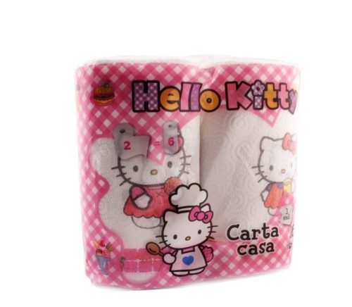 Hello kitty konyhai papírtörlő 2 tekercs 3rétegű