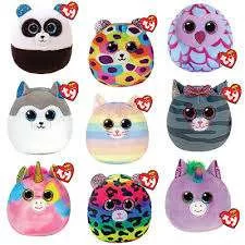 TY Squish-a-Boss Párna alakú Plüss Figurák 22 cm