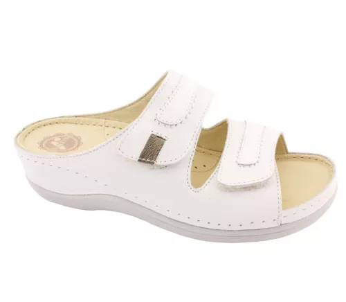 Salus balance női papucs fehér 4001 35-42 méretek (kényelmi papucs)