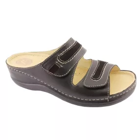   Salus balance női papucs fekete 4001 35-42 méretek (kényelmi papucs)