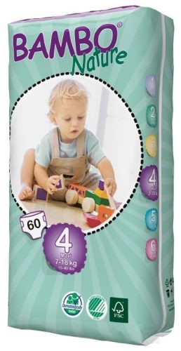 Bambo gyermekpelenka 4-es 7-14 kg (nagy csomagos kiszerelés)