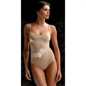   Alakformáló spagettipántos body S - XXL méretek 510119 (body s/s body effekt oro)