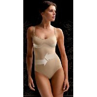 Alakformáló spagettipántos body S - XXL méretek 510119 (body s/s body effekt oro)