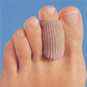   Lábujjvédő gyűrű félkörös szilikon betéttel forto S-M-L méretek (zanni)