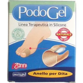   Lábujjvédőgyűrű párnás szilikontyúkszempárnával forto S-M-L méretek (zanni)