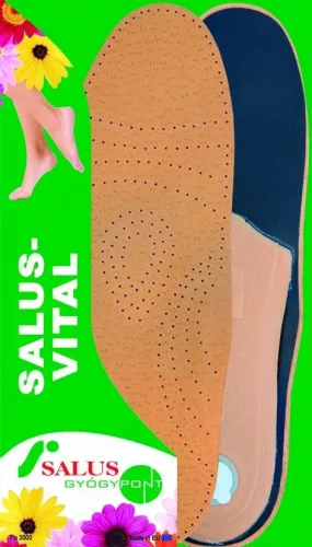 Salus vital harántemelős lúdtalpbetét juh bőrből (3000) 35 - 46 méretek