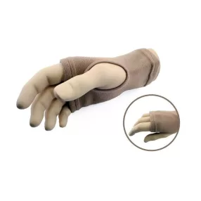   Biofix beige teljes csuklóvédő hüvelykujj nyílással S - XXL méretek (lloveras)